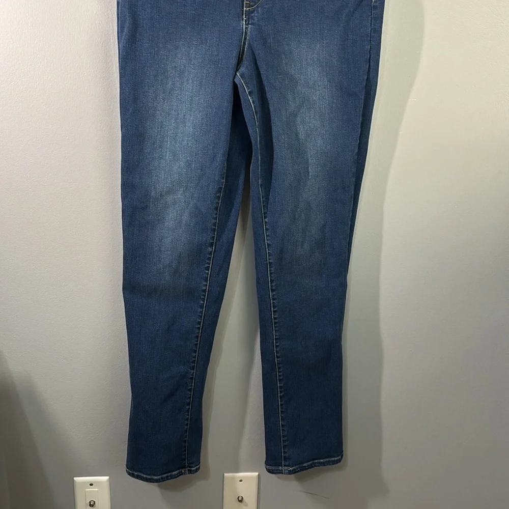 Coldwater‎ Creek jeans women’s size 8 Blue Skinny Jeans